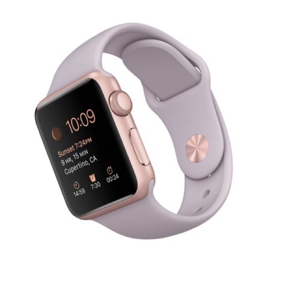 38mm Rose Gold Apple Watch