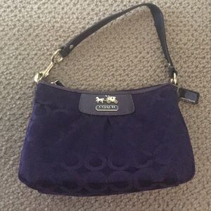 Coach purple purse