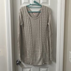 Cream sweater from Mossimo