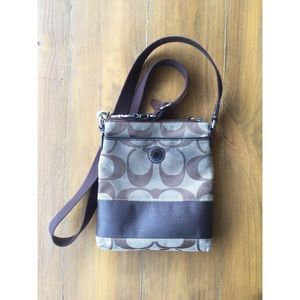 ✨AUTHENTIC✨ Tan/Brown Crossbody Coach Purse