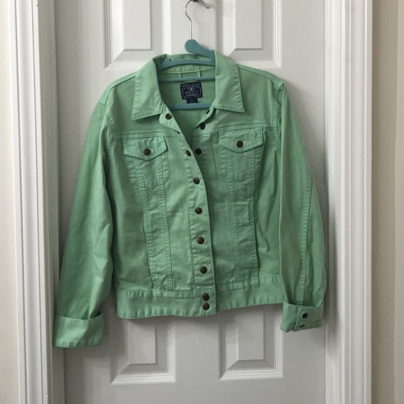 Blue/green jean jacket from Blue Jeans of America