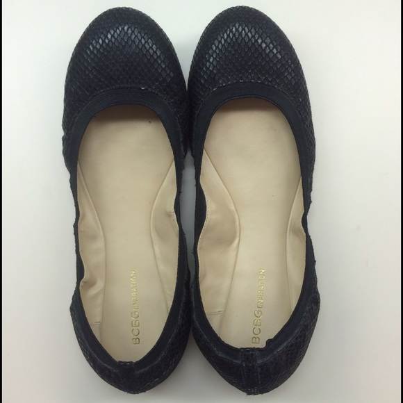 BCBG Snakeskin Ballet Flat - FINAL price