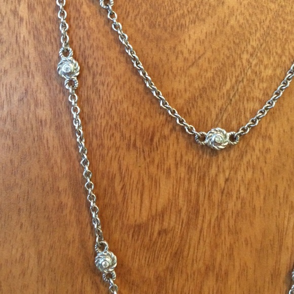 Judith Ripka Sterling Silver Necklace