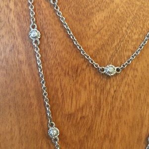 Judith Ripka Sterling Silver Necklace