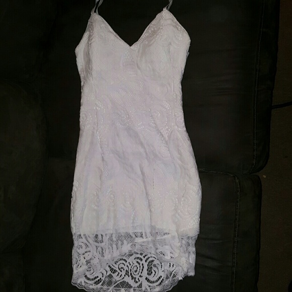 NWT Sexy White Lace Bodycon Dress