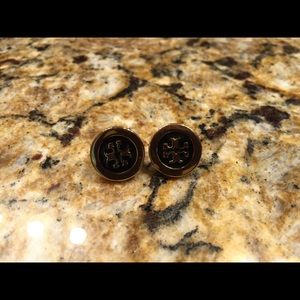 Used black Tory burch earrings