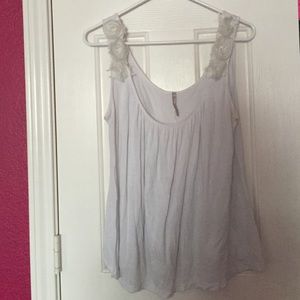 White tank top