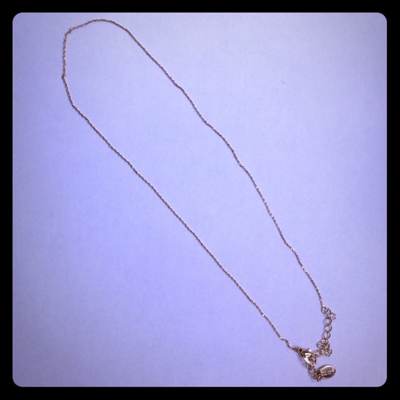 Claire's  12" adjustable gold chain