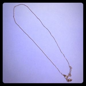 Claire's  12" adjustable gold chain