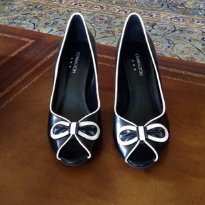 NlB Covington B&W "Sugar" Spectator Pumps 8M!