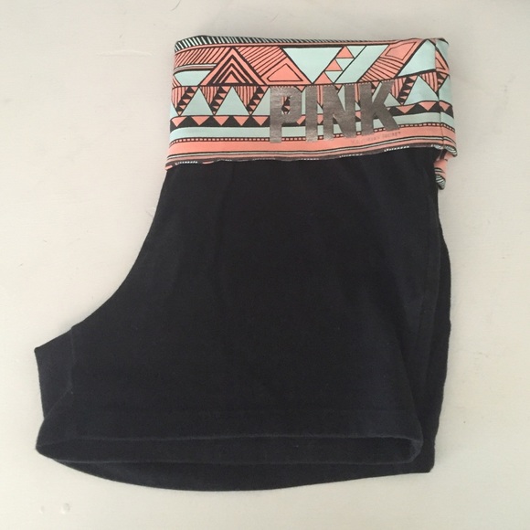 PINK yoga shorts!