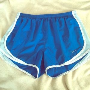 Nike tempo running shorts.