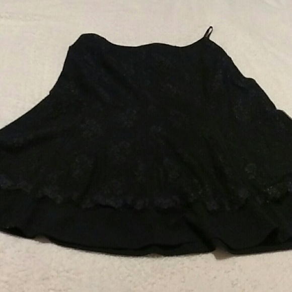 Black skirt