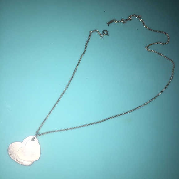 Tiffany heart tag necklace