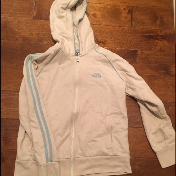 North face zip hoodie