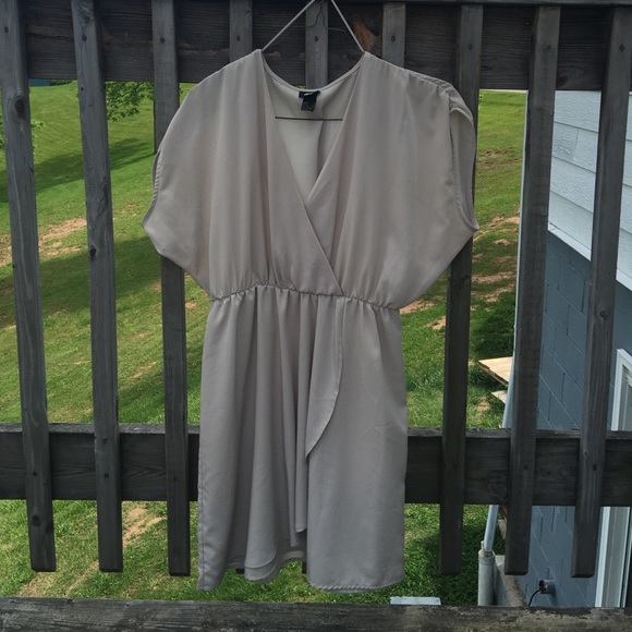 H&M Cream Boho Dress