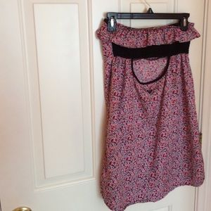 floral dress w back cutout by ROXY