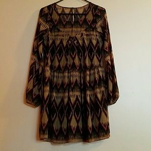 Express long sleeve dress