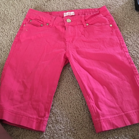 Pink Capri shorts - Picture 1 of 1