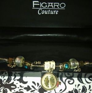 Beautiful charm watch bracelet