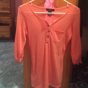 3 quarter sleeve debs small shirt