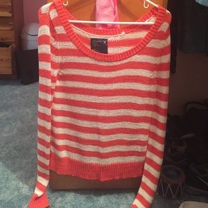 Barley worn American eagle sweater