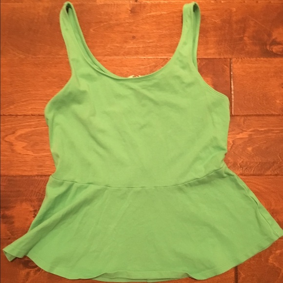 Express peplum tank
