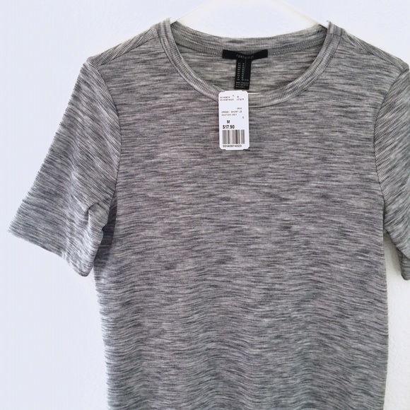 🚫SOLD🚫 NWT size M heather grey dress - Picture 2 of 3