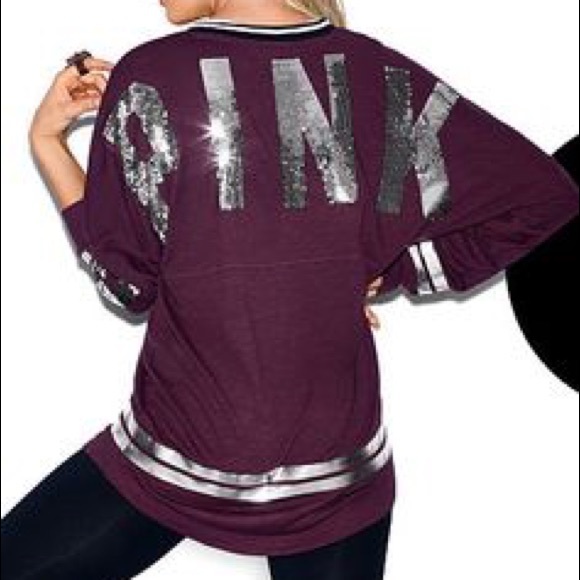 Victoria secret varsity shirt