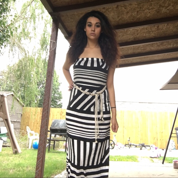 Tribal print Maxi Dress