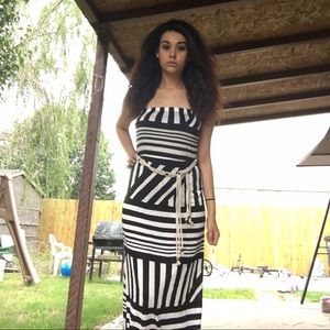 Tribal print Maxi Dress