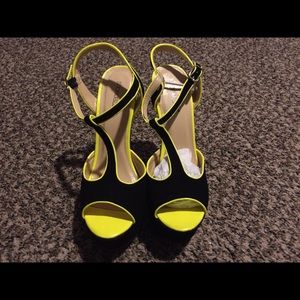 Brand new never worn neon heels!