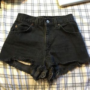 High waisted shorts