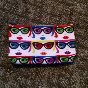 Retro makeup bag