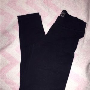 Justice black leggings
