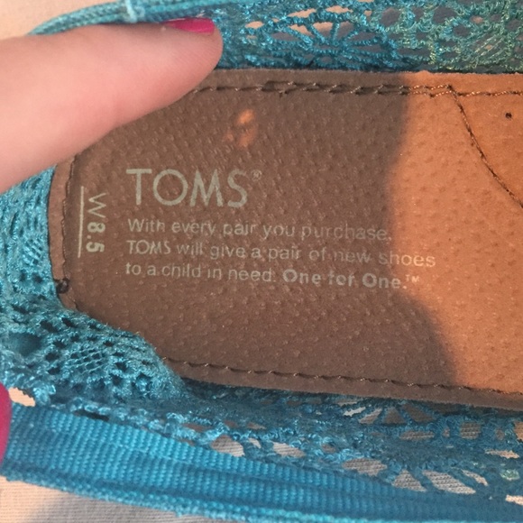 SALE 💙Bright Blue Toms💙 - Picture 3 of 4