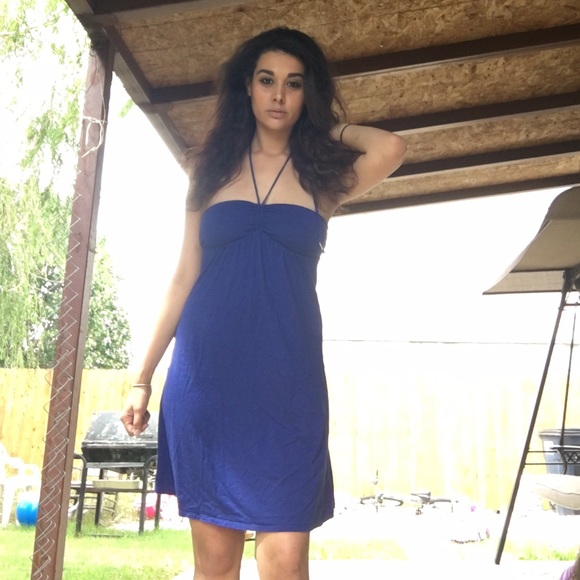 Cute Summer Halter Top Dress