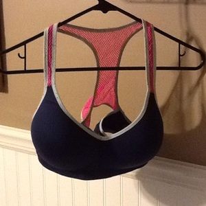 PINK yoga push up bra