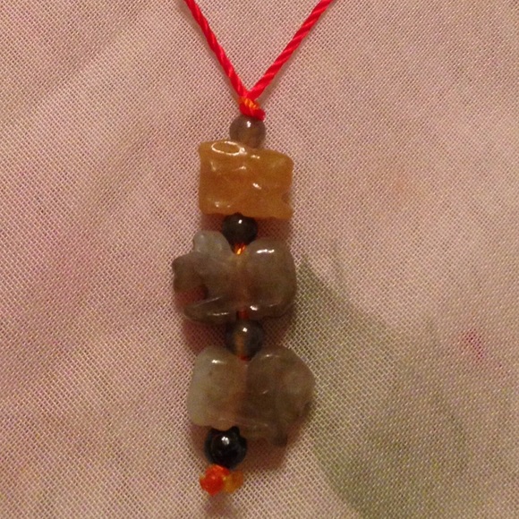 🌹The three series Boar necklace is real jade🌹