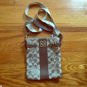Coach cross body purse