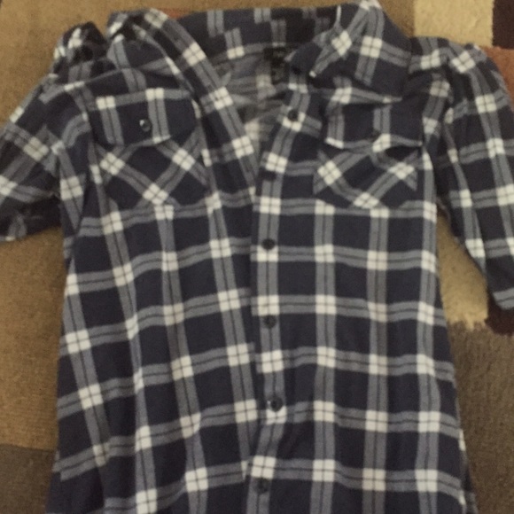 Flannel button up