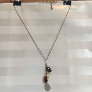 The Limited  Earth tone 19" necklace