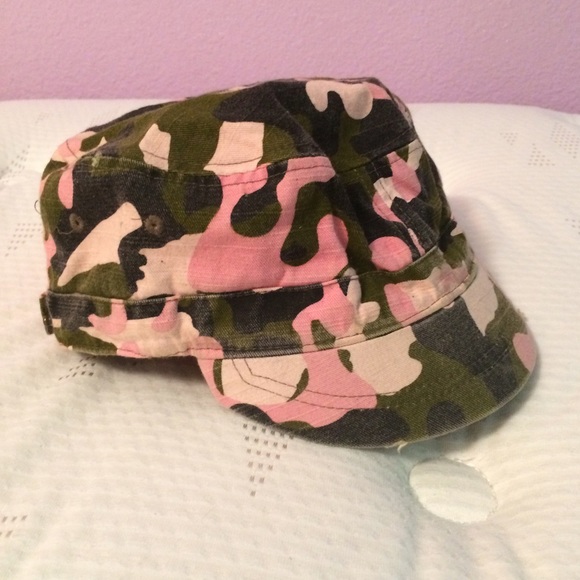 Pink Camo Hat