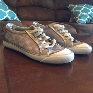 Authentic Coach tennis shoes