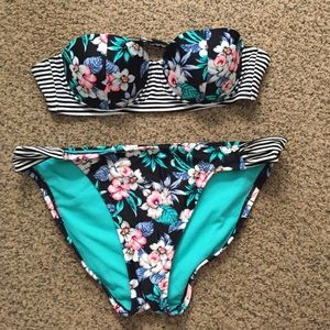 NWOT Xhilaration Swimsuit Set