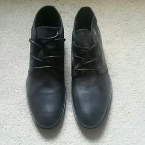 Steve Madden Friscco Black Leather