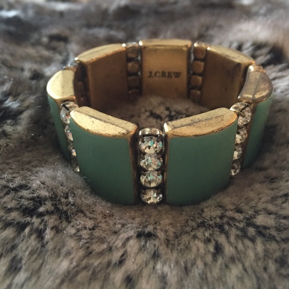 J. Crew teal bracelet