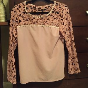 Long sleeve blouse