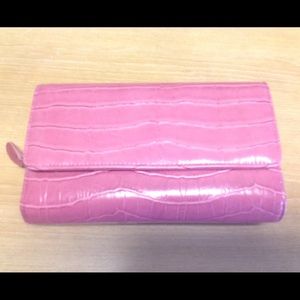 Big pink wallet from Sears