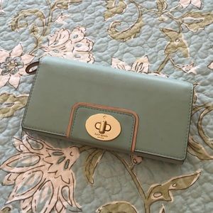 grace blue kate spade wallet/wristlet